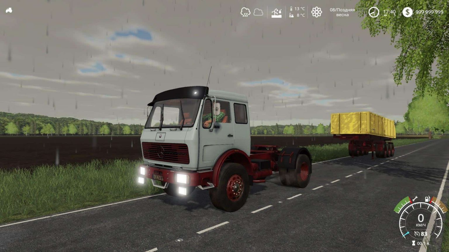 Mercedes Ng Mit Kipper V Ls Farming Simulator Mod Ls Mod