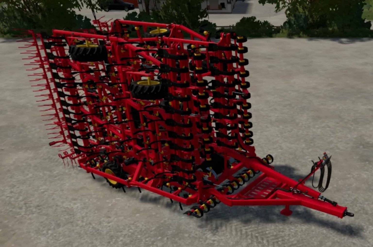 LS22 Vaederstad NZ Ultimate 2545 Square Plow V1 1 2 1 Farming