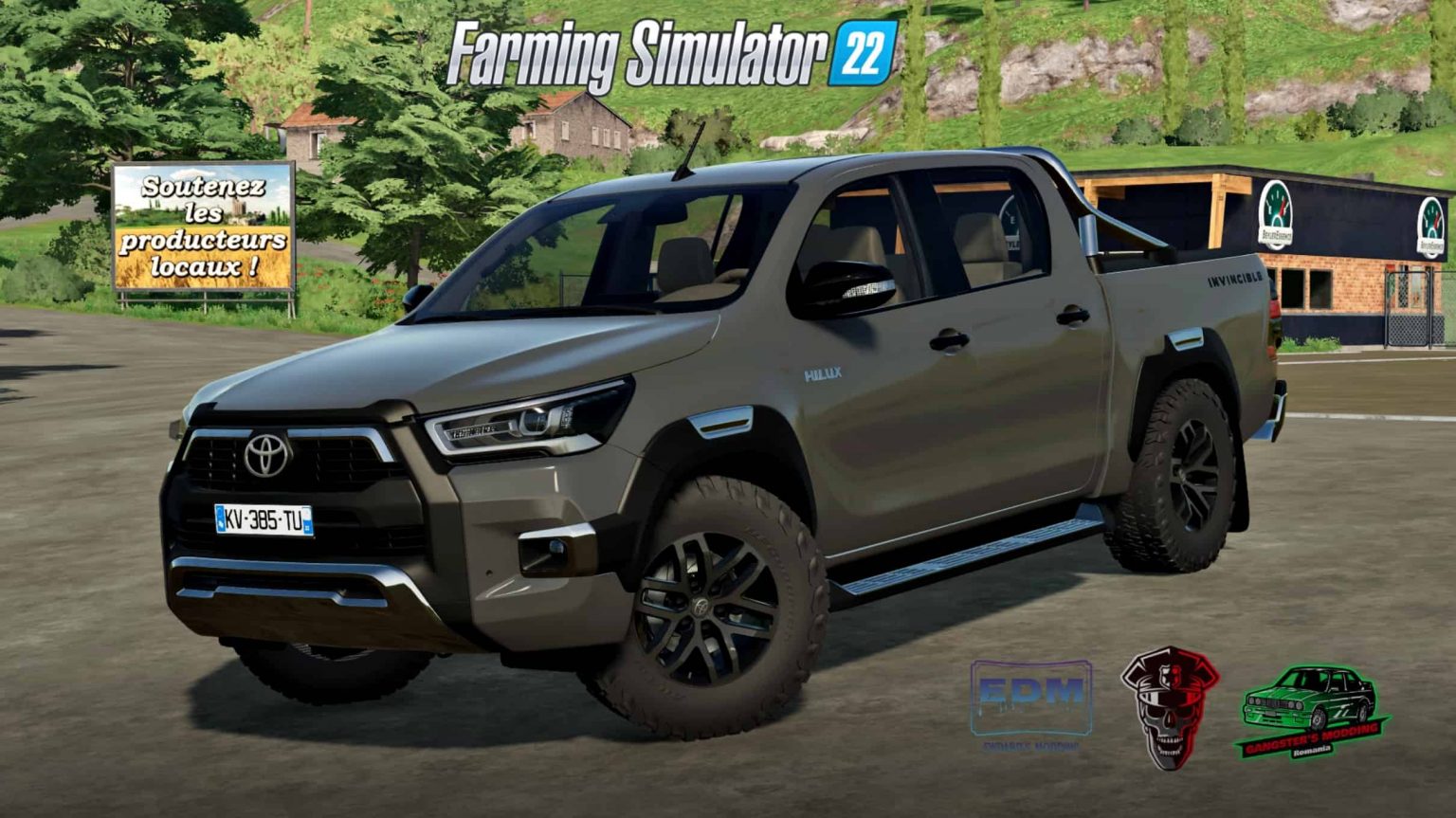 LS22 Toyota Hilux Invincible 2021 V1 0 0 0 Farming Simulator 22 Mod