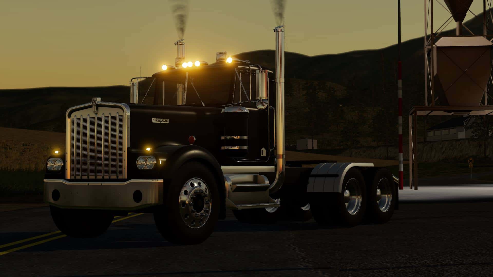 Kenworth W900a V10 Truck Farming Simulator 22 Mod Ls22 Mod Download 7584