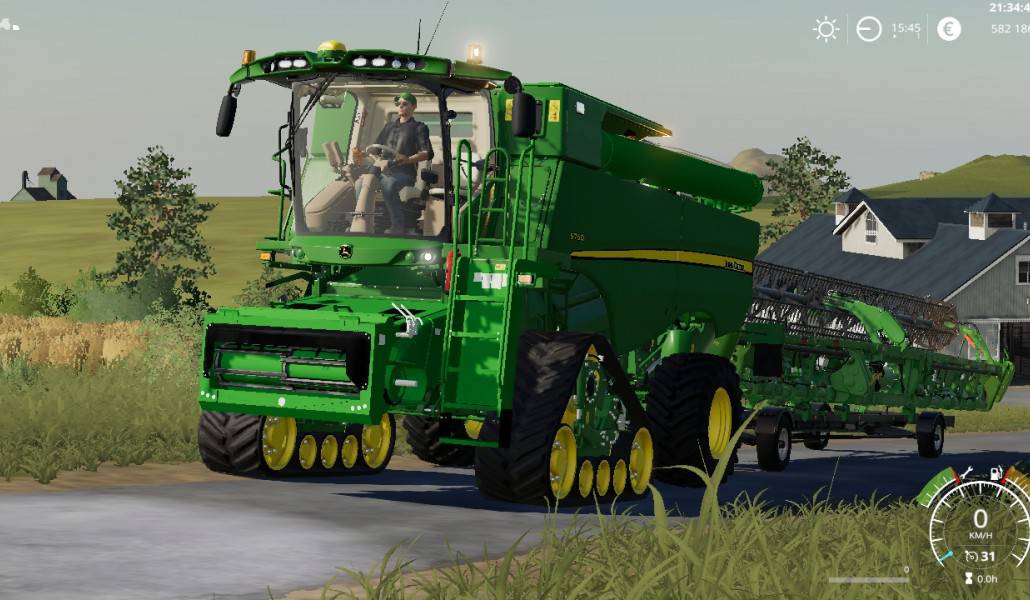 Mod John Deere S700 Series Eu Jd 640 X V10 Farming Simulator 22 Mod Ls22 Mod Download 7532