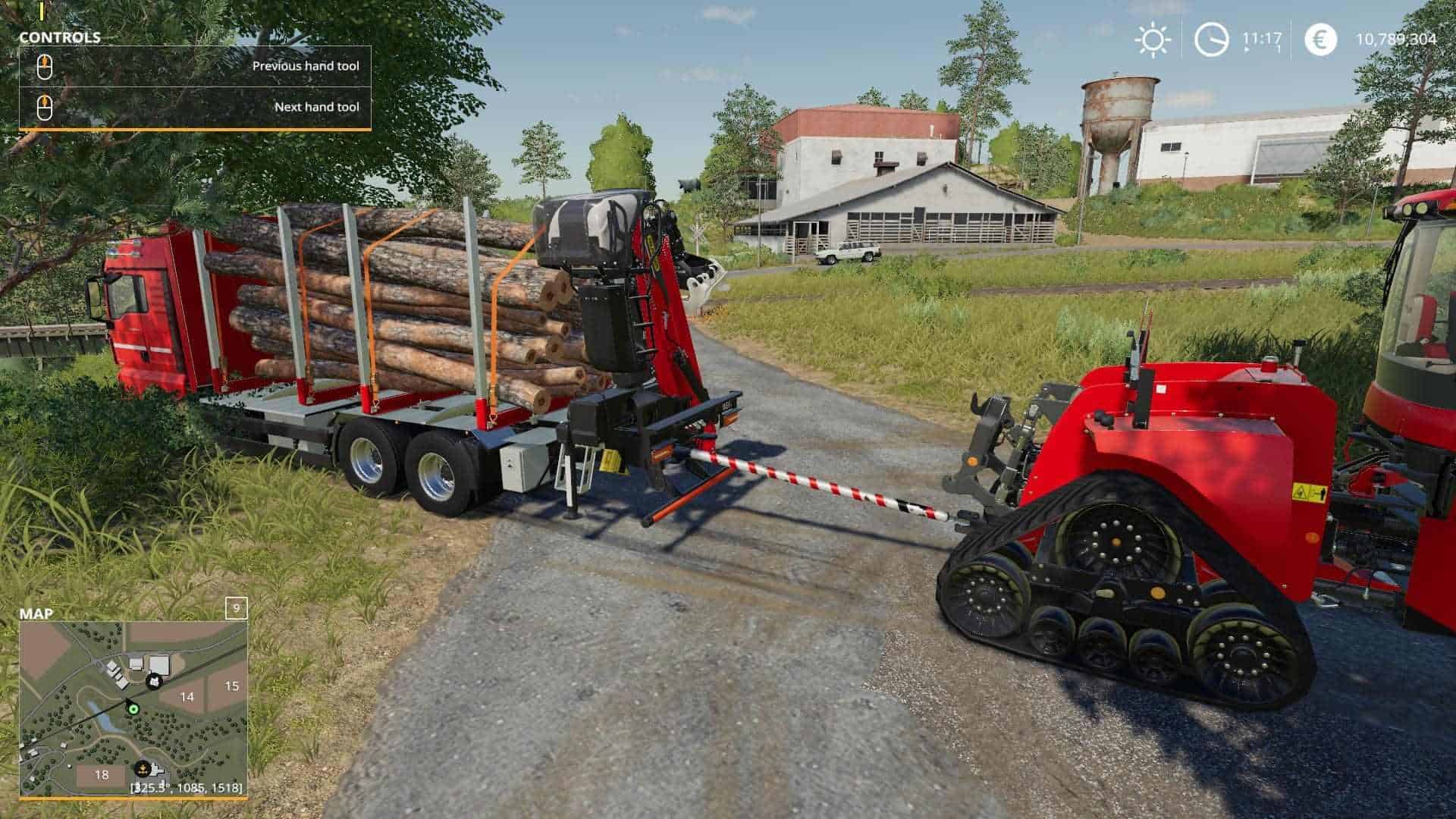 tow truck farming simulator 19