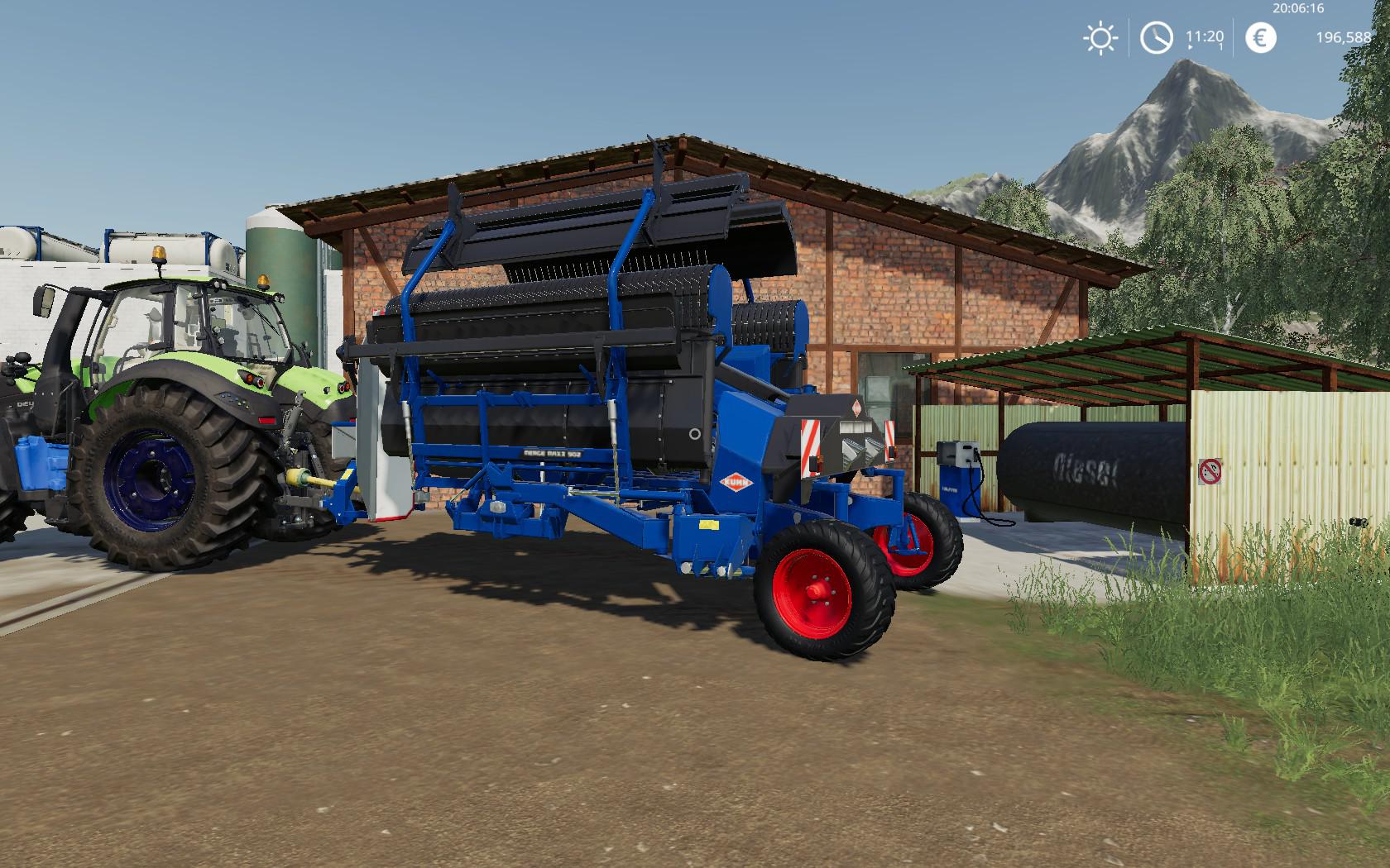 Mod Kuhn Merge Maxx 902 V10 Farming Simulator 22 Mod Ls22 Mod Download 9157