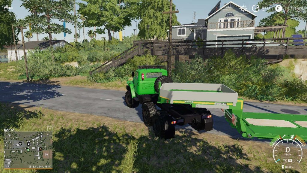 URAL 4320 v1.1 Truck - Farming Simulator 22 mod, LS22 Mod download!