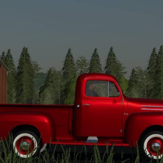 Mod 1948 Ford F100 service truck v1.0 - Farming Simulator 22 mod, LS22 ...