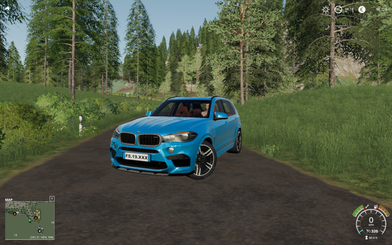 Mod Bmw X5 2015 V1.0 - Farming Simulator 22 mod, LS22 Mod download!