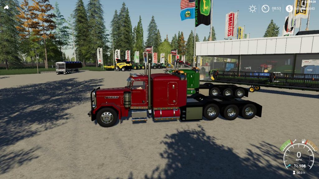 Pete 389 Heavy VE1 v1.0 LS2019 - FS 25 modding - LS25 Mod download!