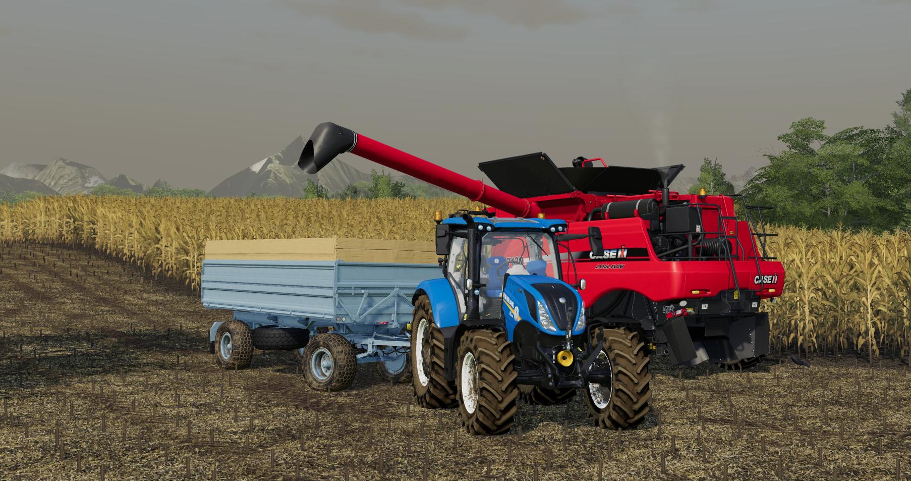 Mod Case Axial Flow 7130 V1 0 Farming Simulator 19 Mod Ls19 Mod Download