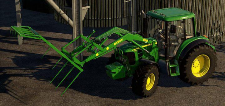 Mod JOHN DEERE 6175/6195M SERIES v1.0 - Farming Simulator 19 mod, LS19 ...