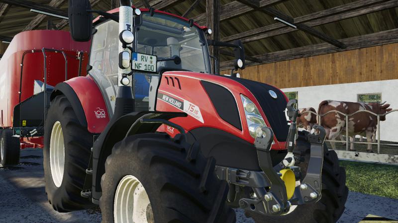 FS 19 New Holland T5 Series v1.0.0.0 - FS 25 modding - LS25 Mod download!