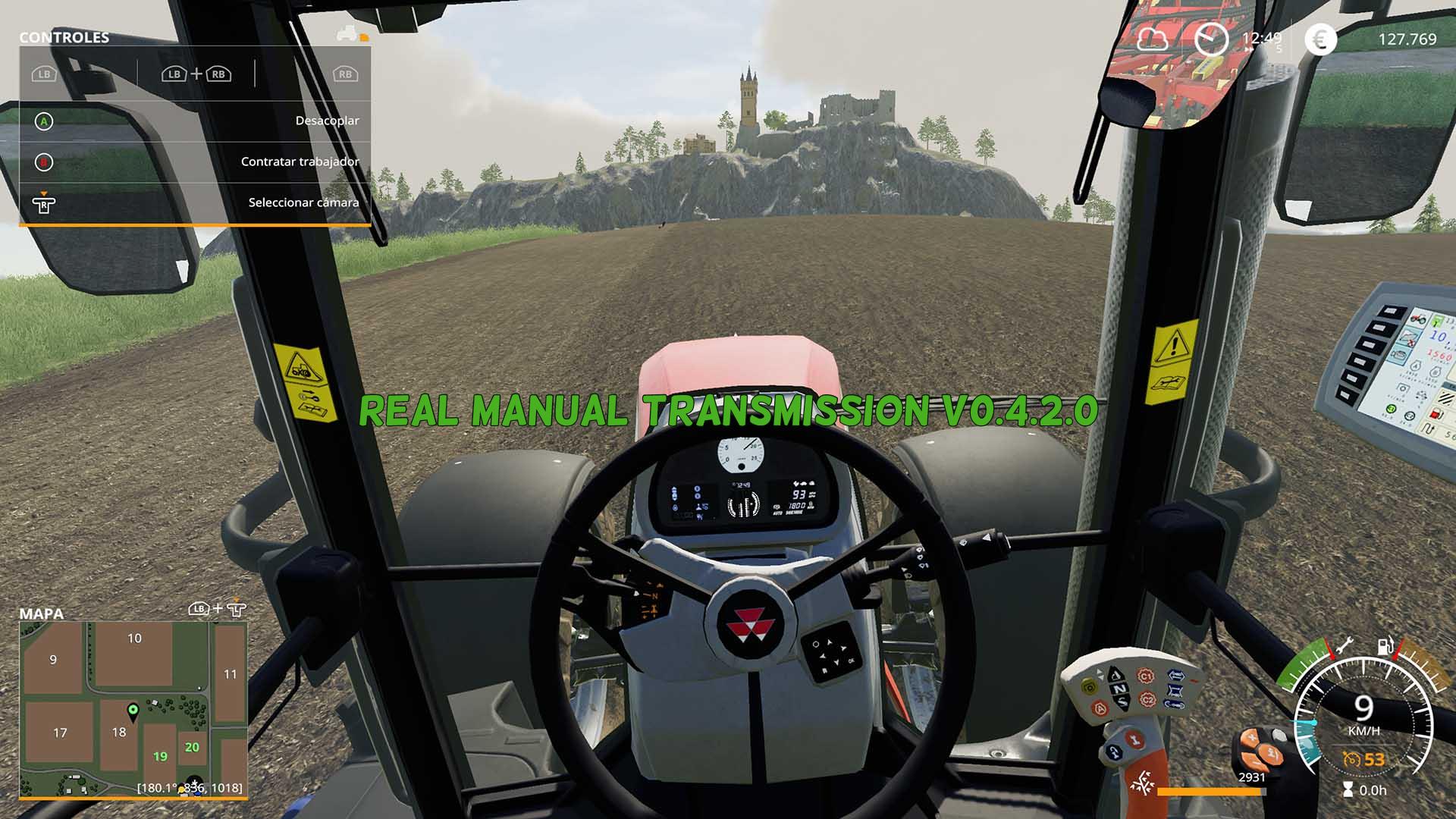 LS 19 Real Manual Transmission v0.4.2.0 - Farming Simulator 19 mod