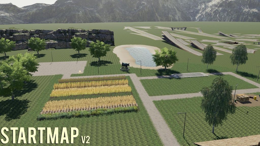 Mod Empty Map Start Map V20 Farming Simulator 22 Mod Ls22 Mod Download 6170
