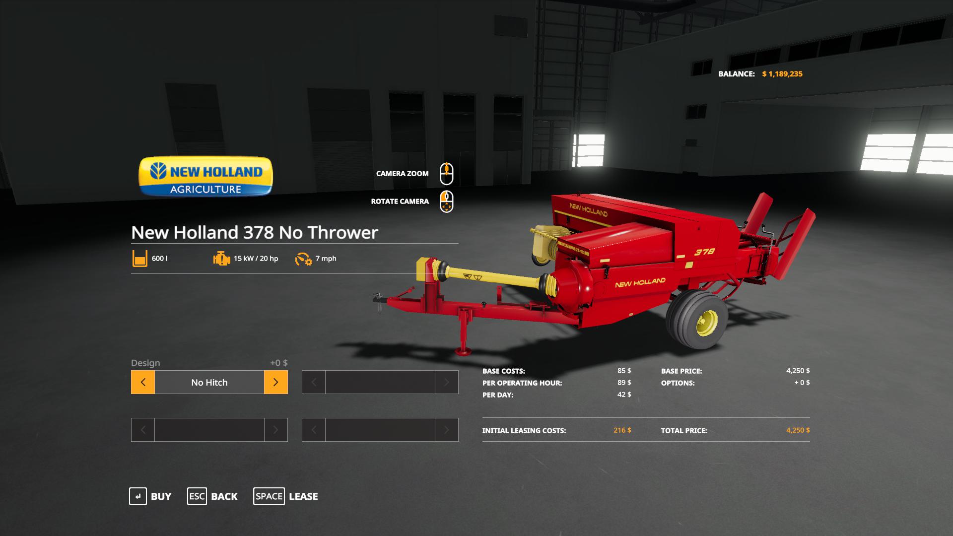 Mod New Holland 378 Baler With Options V12 Farming Simulator 22 Mod Ls22 Mod Download 5510