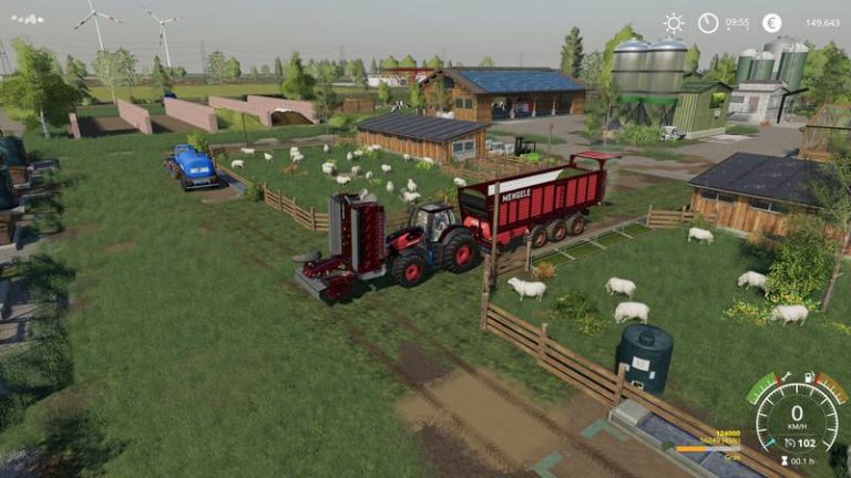 Mod Sheep stable 2000 v1.3.0 - FS 25 modding - LS25 Mod download!