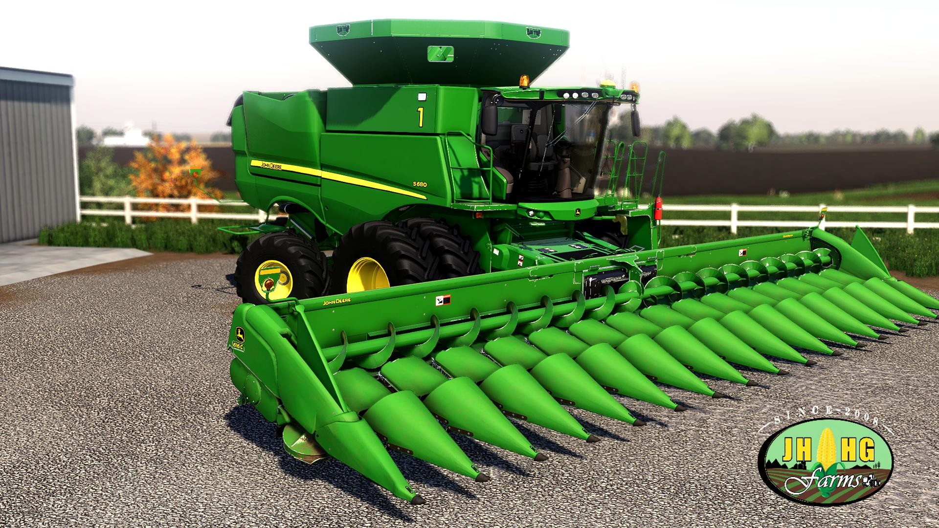 Жатки John Deere для fs2019