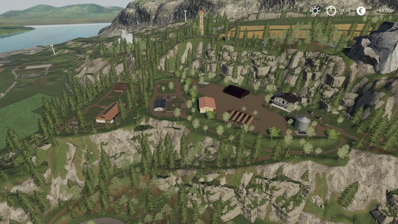 Map Berghof Felsbrunn By Mc Multifruit V13 Farming Simulator 22 Mod Ls22 Mod Download 8329