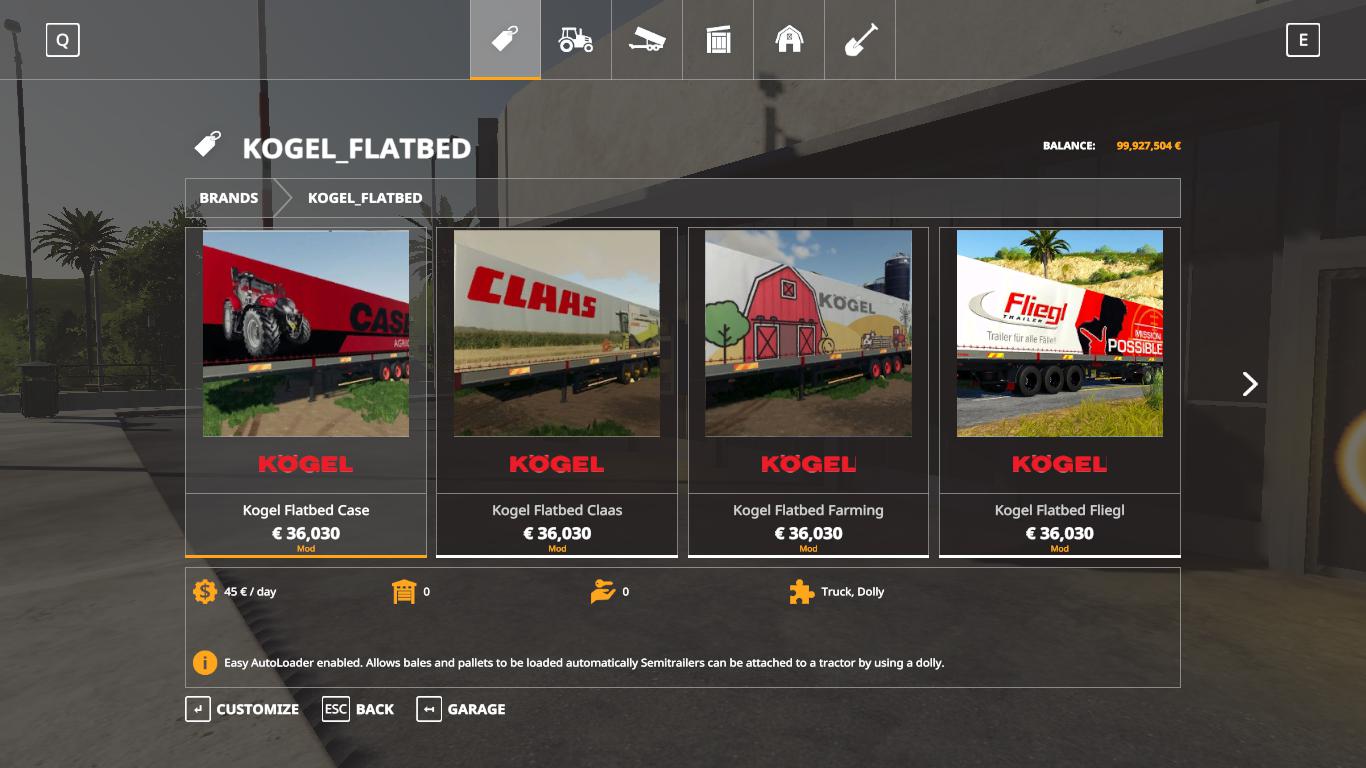 Trailer Mega Kogel Trailers Pack V10 Farming Simulator 22 Mod Ls22 Mod Download 6403