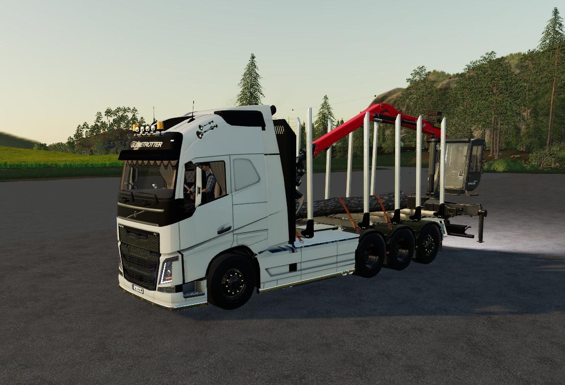Volvo FH Forest Truck V LS Farming Simulator Mod LS Mod Download