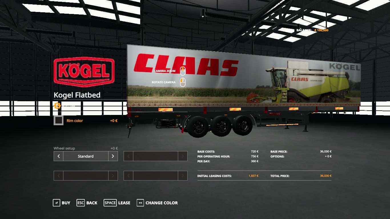 Ls2019 Claas Kogel Autoloader Trailer V10 Farming Simulator 22 Mod Ls22 Mod Download 0283