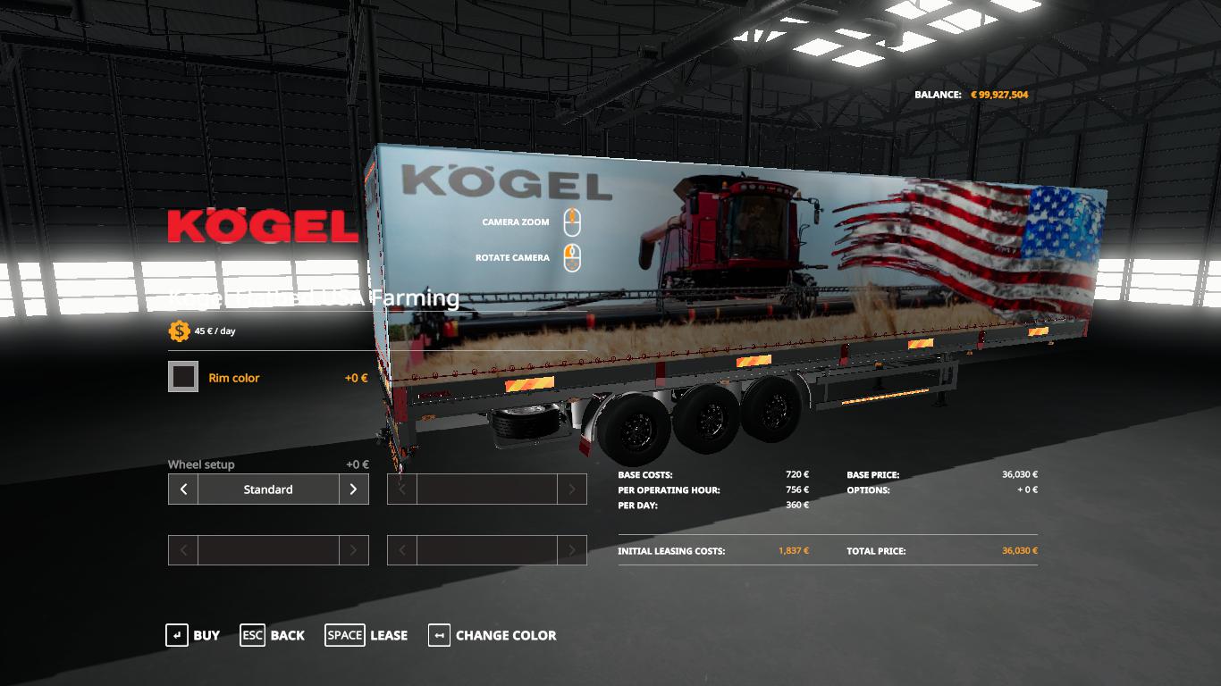 Ls2019 Usa Farming Kogel Autoloader Trailer V10 Farming Simulator 22 Mod Ls22 Mod Download 4909