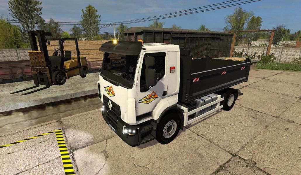 Renault D18 Benne V10 Truck Farming Simulator 22 Mod Ls22 Mod Download 4755