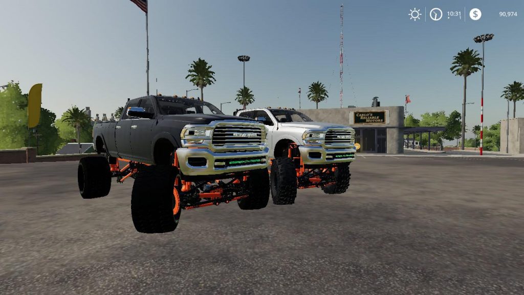 Car 2020 Ram 2500 Sema v2.0 - Farming Simulator 22 mod, LS22 Mod download!