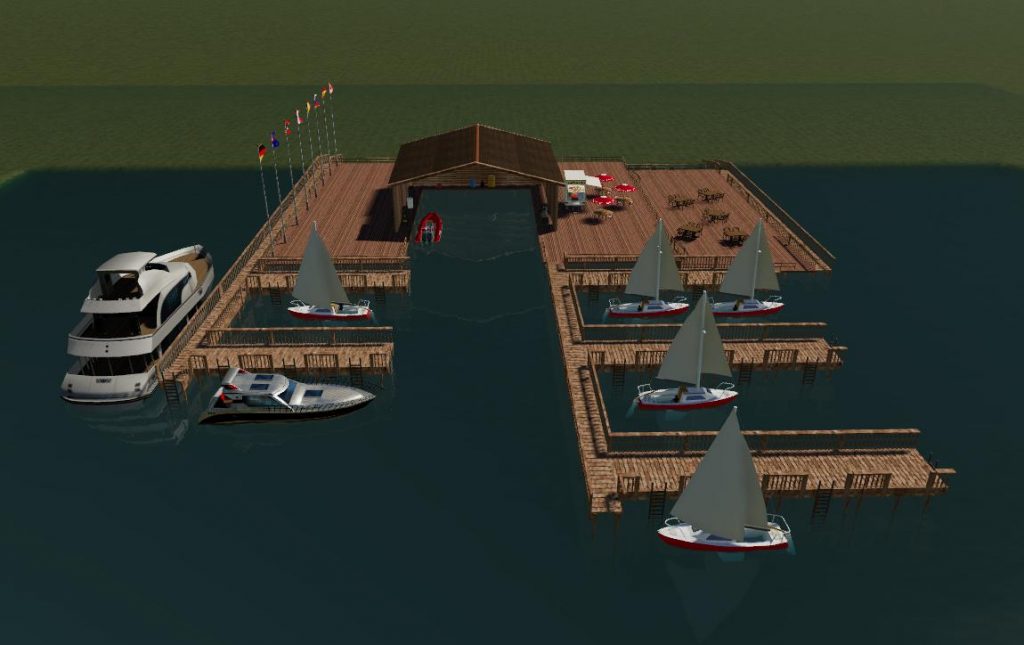 LS 19 Yachthafen v1.0.1 - Farming Simulator 22 mod, LS22 Mod download!