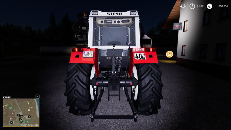 Mod Steyr 8090a Turbo Sk2 Basic V158 Farming Simulator 22 Mod Ls22 Mod Download 4508