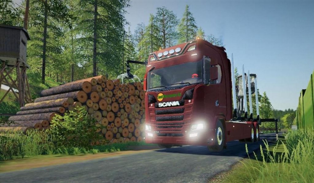 Scania R730 Log Truck V10 Ls 19 Farming Simulator 22 Mod Ls22 Mod Porn Sex Picture 0827