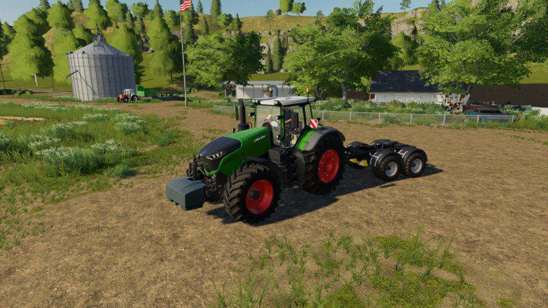 Mod Fliegl 2 Axis Dolly V1000 Farming Simulator 22 Mod Ls22 Mod Download 8478