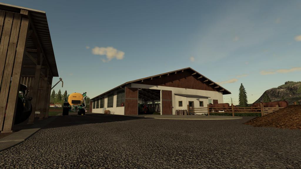 Ls 19 German Cow Barn V1000 Farming Simulator 22 Mod Ls22 Mod Download 5333