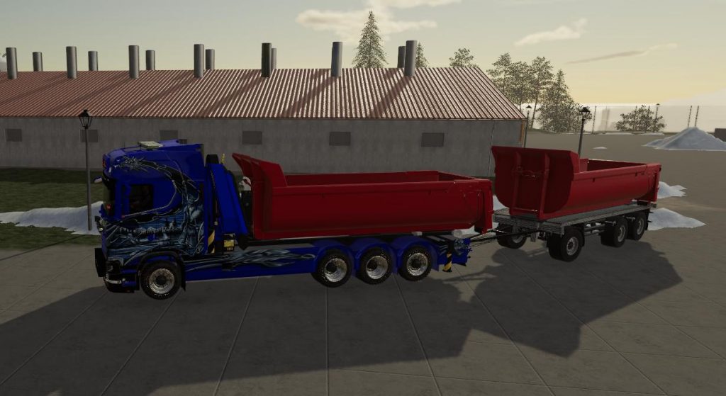 Scania Ng Hkl And Crane V Fs Farming Simulator Mod Ls Mod