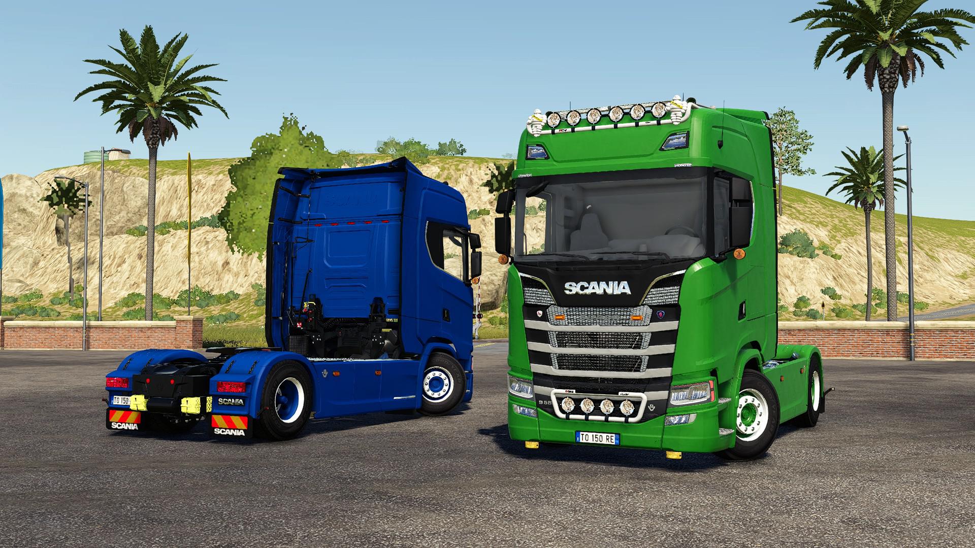 Scania S580 V8 V2000 Fs 19 Farming Simulator 22 Mod Ls22 Mod Download 1246