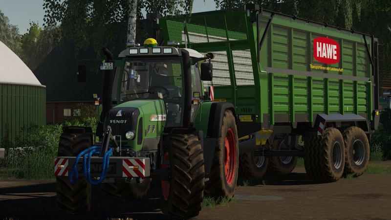 Fs Hawe Slw Umbau Trailer V Farming Simulator Mod Ls Mod Download