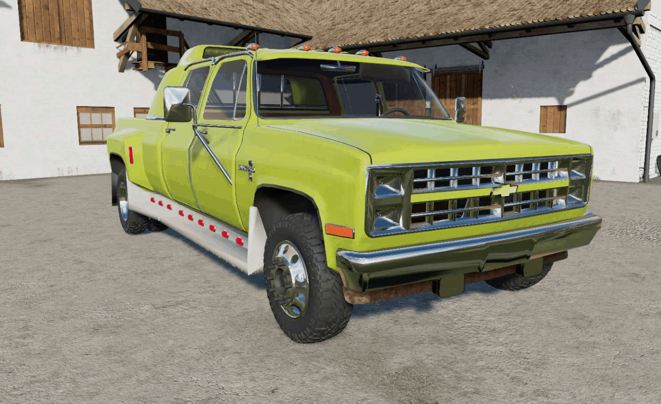 Ls 19 Chevrolet K30 Silverado Crew Cab Dually 1986 V10 Farming Simulator 22 Mod Ls22 Mod 6477