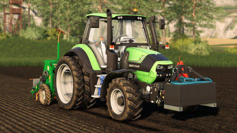 Ls19 Deutz Fahr 6120 6160 V10 Farming Simulator 22 Mod Ls22 Mod Download 0161