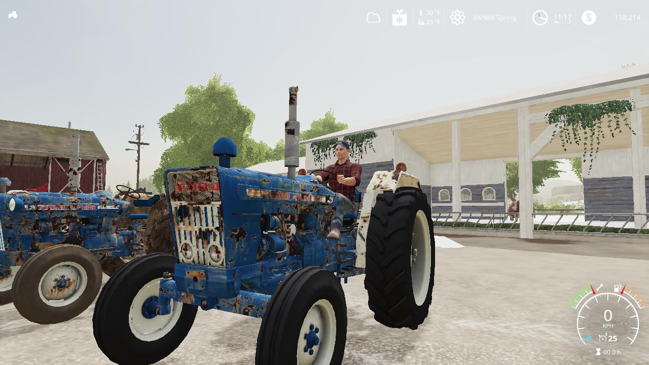Mod Ford 4000 Euro V1 0 Farming Simulator 19 Mod Ls19 Mod Download