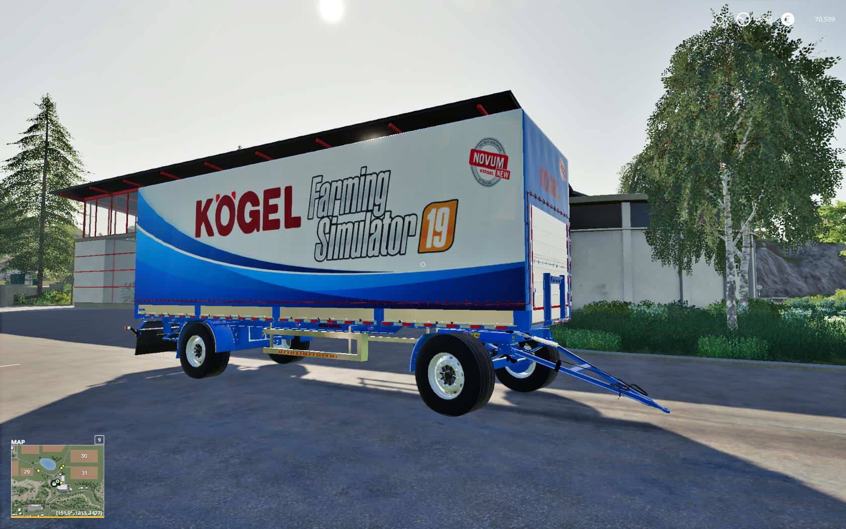 Mod Kogel Autoloader Trailer 10m V10 Farming Simulator 22 Mod Ls22 Mod Download 4301