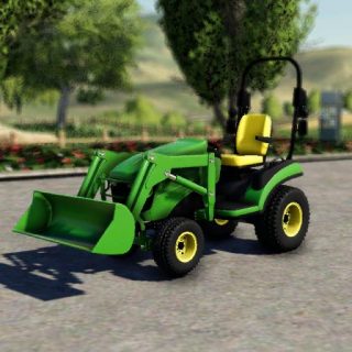 LS2019 John Deere 1025r v1.0 - Farming Simulator 22 mod, LS22 Mod download!