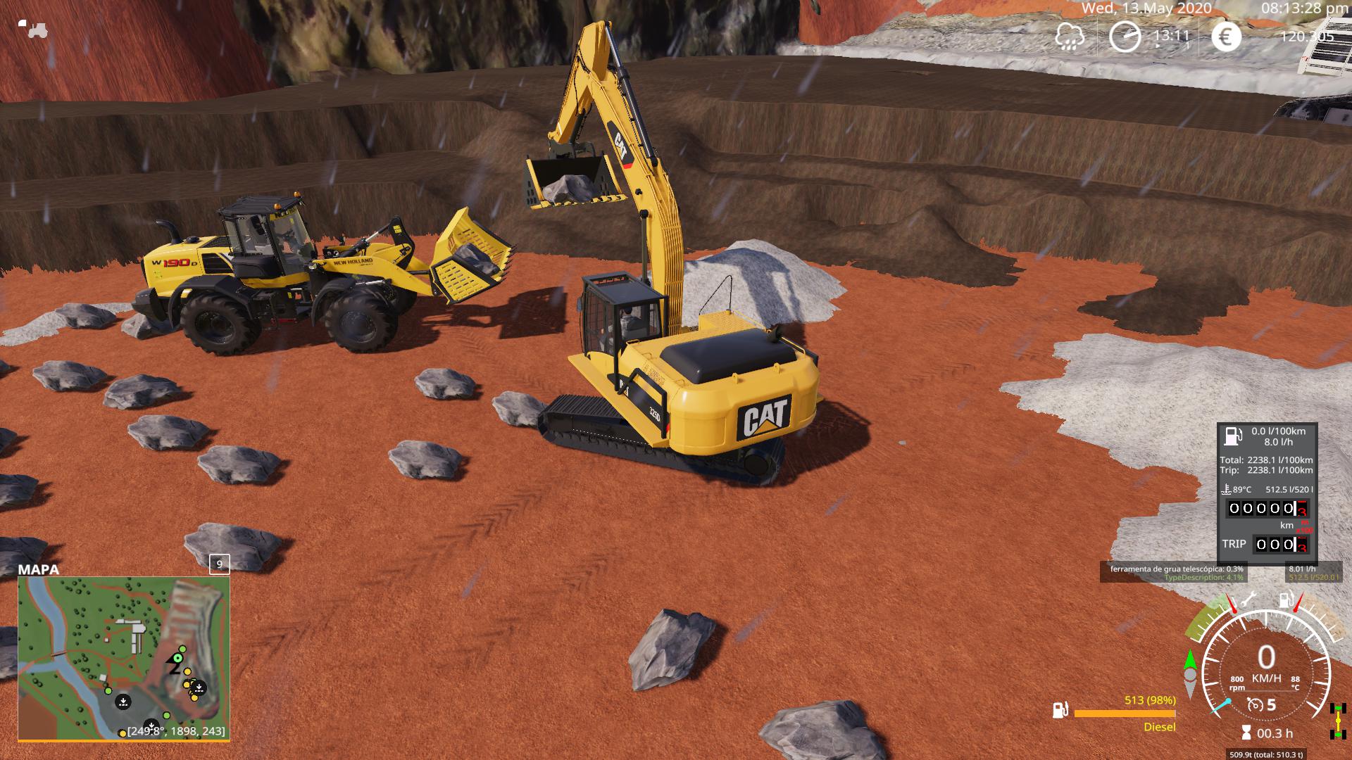 farming simulator 22 gold mining mod