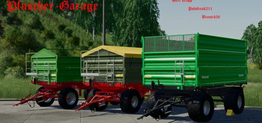Fs 19 Fliegl Semi Roadtrain Biogas Trailer V15 Farming Simulator 19 Mod Ls19 Mod Download 4328