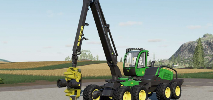 Mod Forestry Tractor Dozer Deere V15 Farming Simulator 19 Mod Ls19 Mod Download 7160