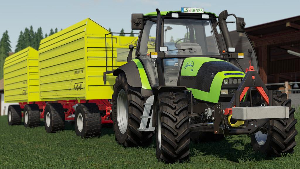 Tractor Deutz Fahr Agrotron 1281506 V10 Farming Simulator 22 Mod Ls22 Mod Download 7714