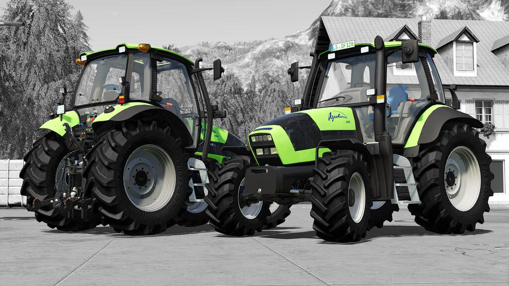 Tractor Deutz Fahr Agrotron 1281506 V10 Farming Simulator 22 Mod Ls22 Mod Download 8558