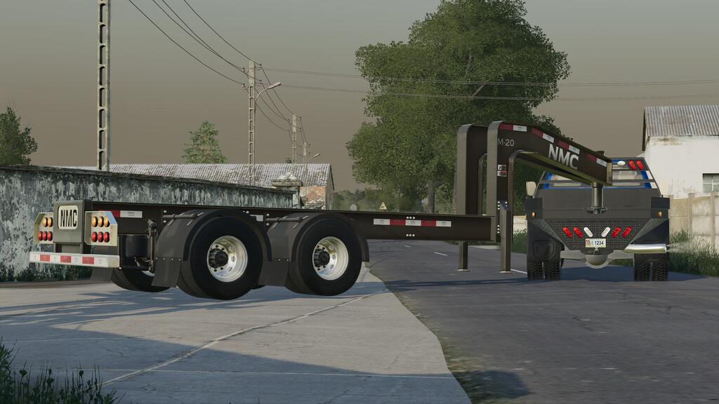 gooseneck trailer mod fs19 for pickup