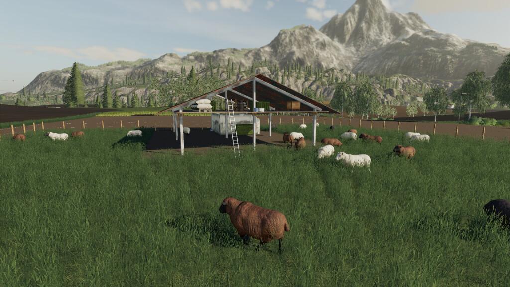 Mod Open Sheep Pasture Farming Simulator 22 Mod Ls22 Mod Download 8287