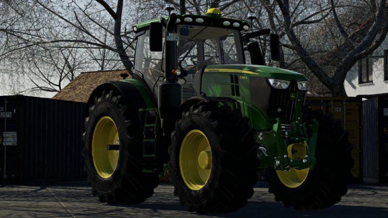 Tractor John Deere 6r Series V11 Farming Simulator 22 Mod Ls22 Mod Download 9598