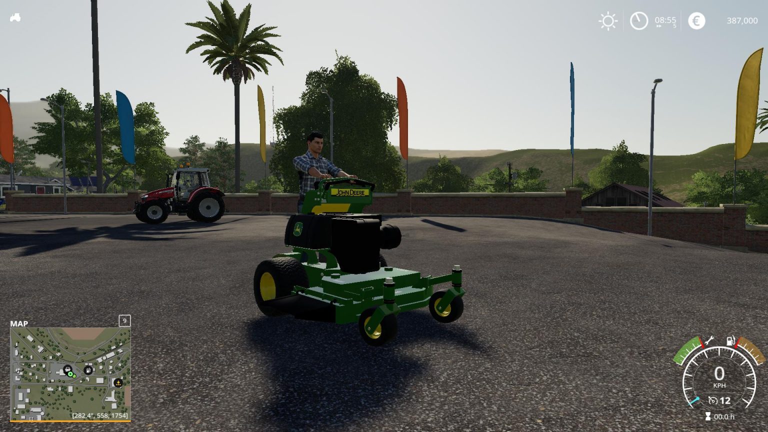 FS 19 John Deere Stand On Mower v1.0 - Farming Simulator 22 mod, LS22 ...