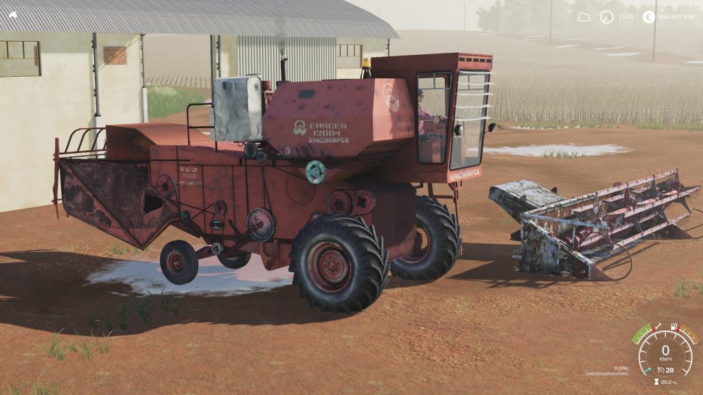 Mod Enisey 1200-1 v1.0 - Farming Simulator 22 mod, LS22 Mod download!