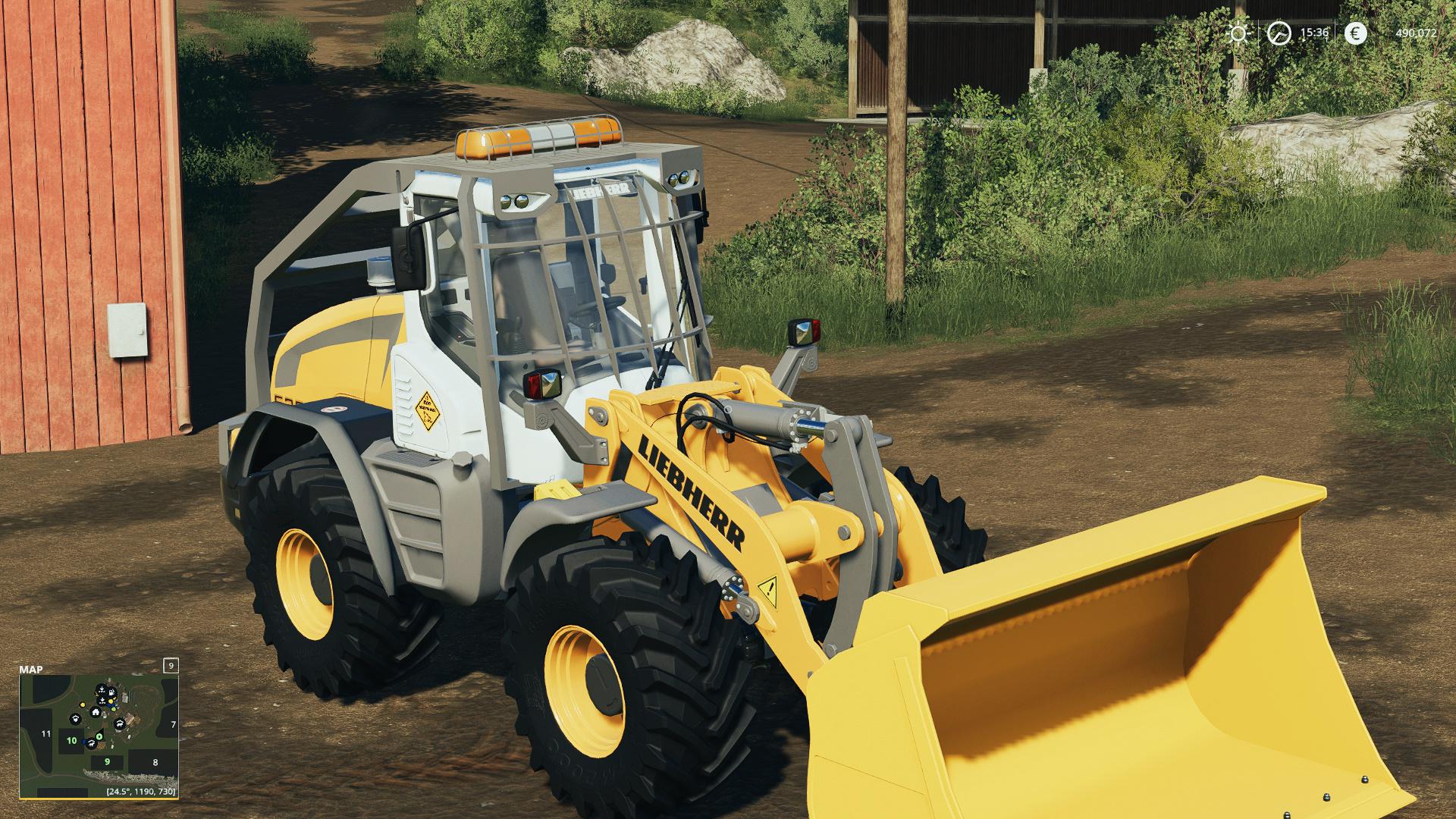 Mod Liebherr L 538 Forestrier V10 Farming Simulator 22 Mod Ls22 Mod Download 1684